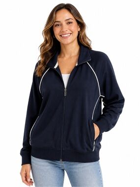GAP Navy Blue Full Zip Track Jacket Medium - 0478